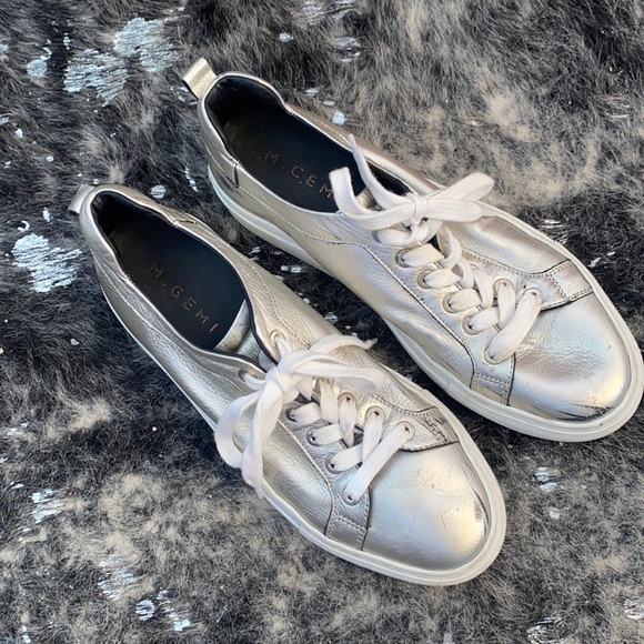M. Gemi Shoes - M.Gemi metallic sneakers